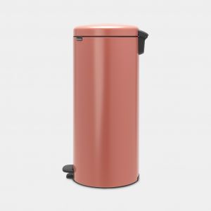 Pattumiera a pedale newIcon 30 litri - Terracotta Pink