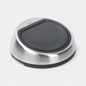 Couvercle Touch Bin 50 litres - Matt Steel Fingerprint Proof