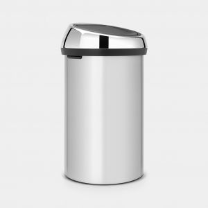 Touch Bin 60 Liter - Metallic Grey