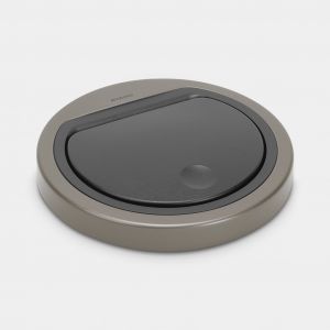 Deksel Flat Top Touch Bin 20/30 liter - Platinum