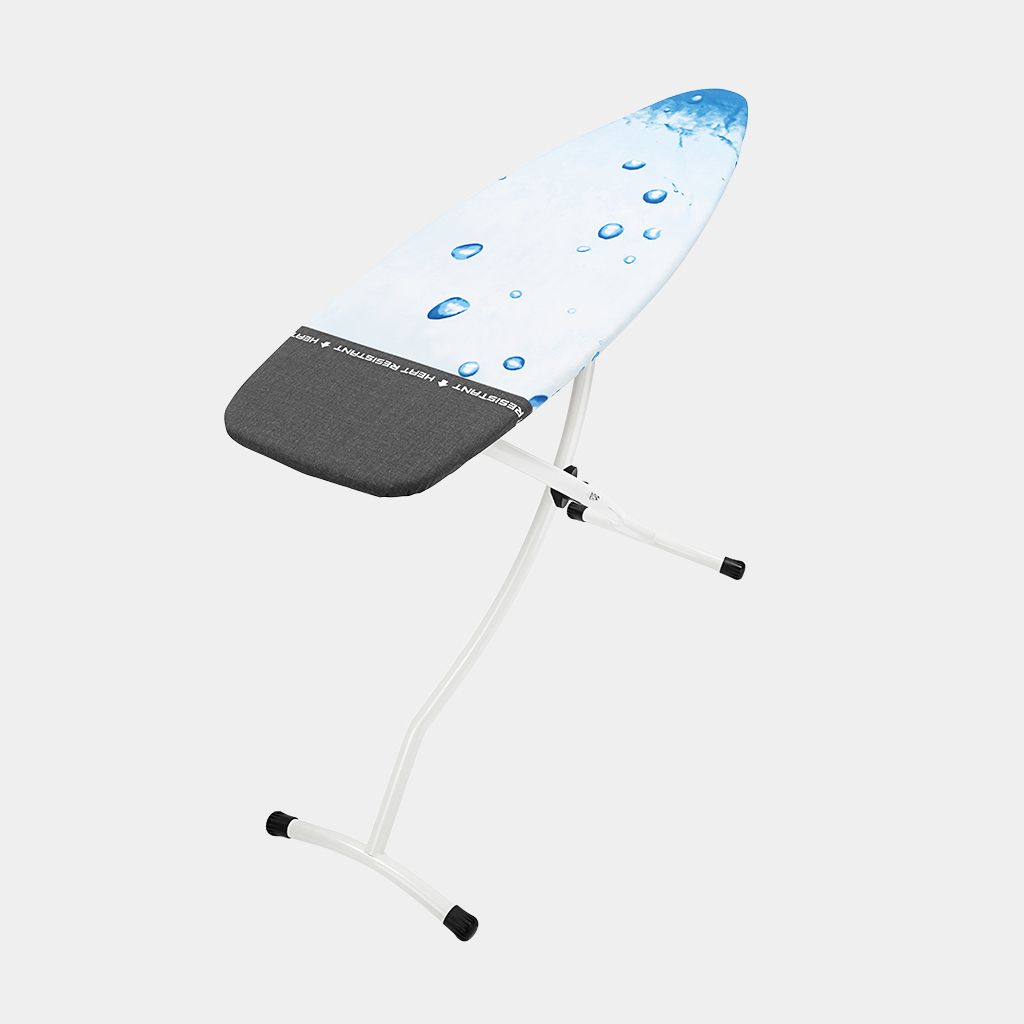 Ironing Board D 53.1 x 17.7 inches (135 x 45 cm), for Steam Iron & Generator - Ice Water