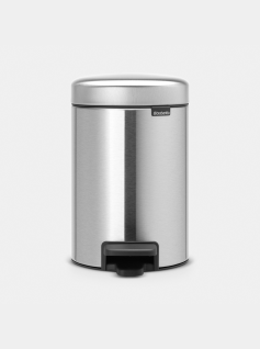 Poubelle à pédale newIcon 3 litres - Matt Steel