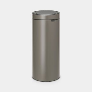 Touch Bin New 30 liter - Platinum