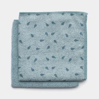 Microfibre Dish Cloths Set of 2 - Mint