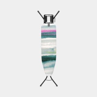Mesa de planchar A 110 x 30 cm, para plancha de vapor - Morning Breeze, Algodón Fairtrade