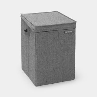 Stapelbare Wasbox 35 liter - Pepper Black