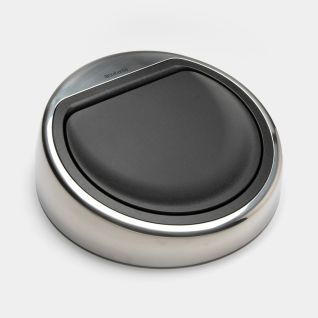 Lid Touch Trash Can 11.9 gallon (45 L) or 2 x 5.3 gallon (2x20 liter) - Brilliant Steel