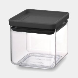 Square Canister 0.7 litre - Tasty+ - Dark Grey