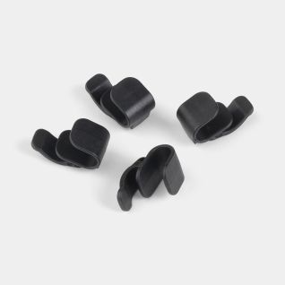Hooks Set of 4 - Black