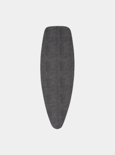 Strijkplankhoes D 135 x 45 cm, bovenlaag - Denim Black, Fairtrade katoen
