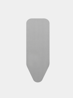 Funda para mesa de planchar C 124 x 45 cm, set completo - Metalized, Algodón Fairtrade