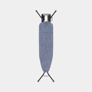 Ironing Board A 110 x 30 cm, for Steam Iron - Denim Blue, Fairtrade cotton