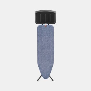 Ironing Board B 124 x 38 cm, for Steam Generator - Denim Blue, Fairtrade cotton