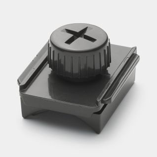 ReNew klemplaatje voor douche caddy Dark Grey