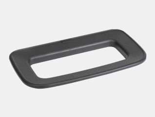 Bo Laundry Bin Lid Dark Grey