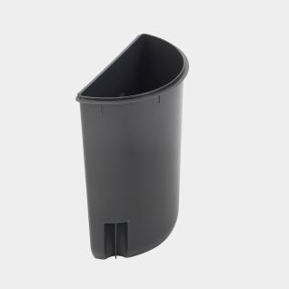 Seau intérieur en plastique NewIcon Recycle 2 litres - Dark Grey