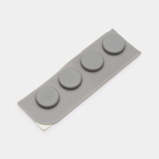 Feet for TASTY scale plus, Set of 4 Grey