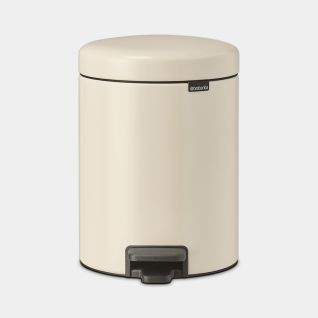 Pattumiera a pedale newIcon 5 litri - Soft Beige