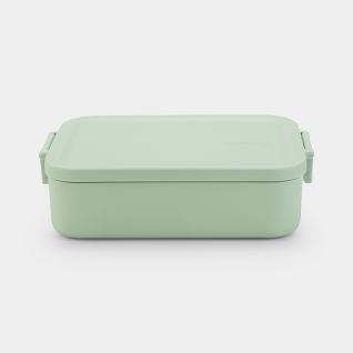 Make & Take Lunch Box Medium, Plastic - Jade Green
