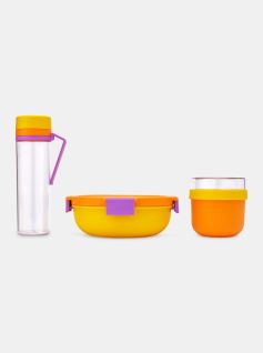 Make & Take Gift Set Water Bottle, Breakfast Bowl and Salad Bowl - Yinka Ilori