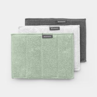 Microfiber Cleaning Pads Set of 3 - Mixed