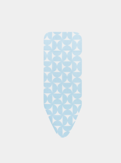 Funda para mesa de planchar C 124 x 45 cm, set completo - Fresh Breeze, Algodón Fairtrade