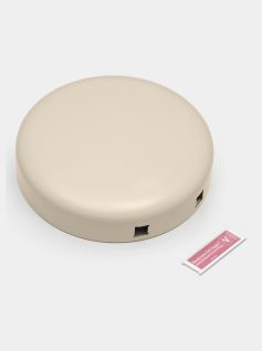 Couvercle NewIcon  poubelle à pédale 3 litres - Soft Beige
