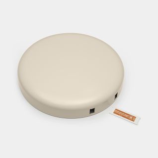 Couvercle NewIcon  poubelle à pédale 12 litres - Soft Beige