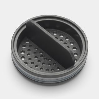 Strainer Make & Take Water Bottle Dark Grey