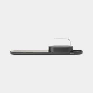 Organiseur et Plateau de séchage SinkStyle, 2 pièces - Mineral Infinite Grey