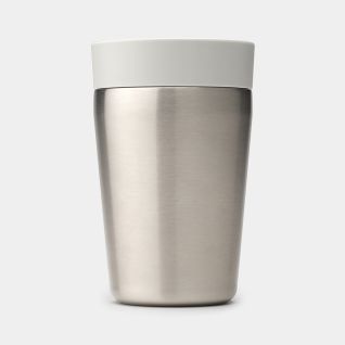 Make & Take Bicchiere termico 0,2 litri - Light Grey