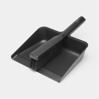 Dustpan and Brush Set SinkSide - Dark Grey