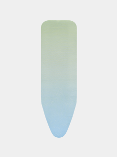 Housse de table à repasser taille B 124 x 38 cm, Housse externe - Soothing Sea, Coton équitable
