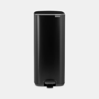 Cubo pedal Bo 30 litros - Matt Black