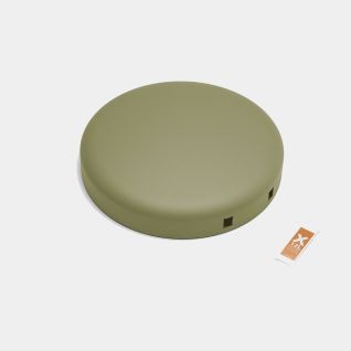 Deksel NewIcon pedaalemmer 12 liter - Mineral Calm Green