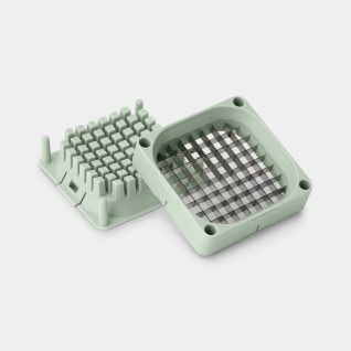 Kartoffelschneide-Set, 10mm - Jade Green