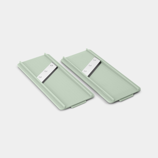 Hobelklingen, 2er-Set - Jade Green