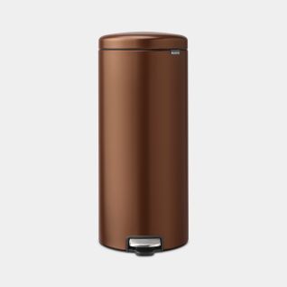 Pattumiera a pedale newIcon 30 litri - Warm Bronze