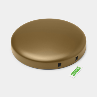 Deksel NewIcon pedaalemmer 30 liter - Warm Brass