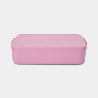 Pojemnik na lunch Make & Take Bento Duży, plastikowy - Lilac Pink