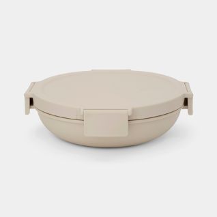 Make & Take Lunchkom 1 liter, kunststof - Soft Beige