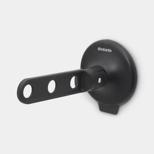 Clothes hook with Suction Cup Black