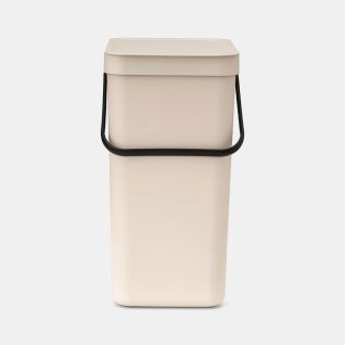Sort & Go Abfallbehälter 16 Liter - Soft Beige