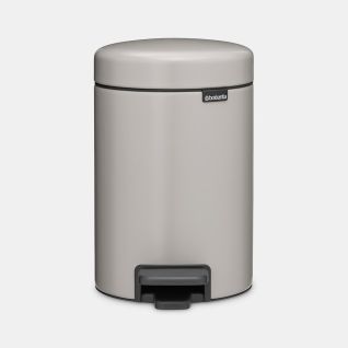Pattumiera a pedale newIcon 3 litri - Soft Grey