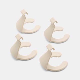 Wijnglashouders Set of 4 - Soft Beige