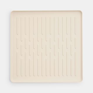 Plateau pour égouttoir pliable Soft Beige