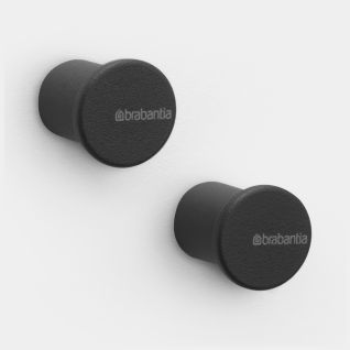 MindSet handdoekhaken Set van 2 - Mineral Infinite Grey