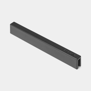 MindSet Barre pour porte-rouleau de papier hygiénique avec étagère Dark Grey
