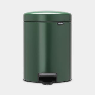 Poubelle à pédale newIcon 5 litres - Pine Green