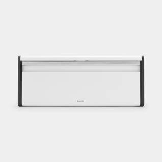 Fall Front Bread Bin White